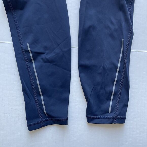 Lululemon Mens Surge Light Tight Side Pocket Reflective Lightweight Tight M Navy - Picture 6 of 10